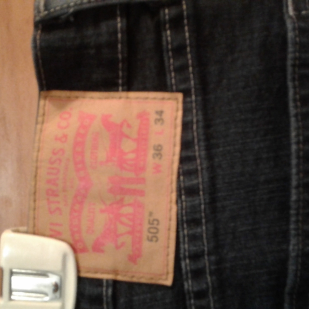 W36 L34 Levi Strauss & Co. 505 Jeans